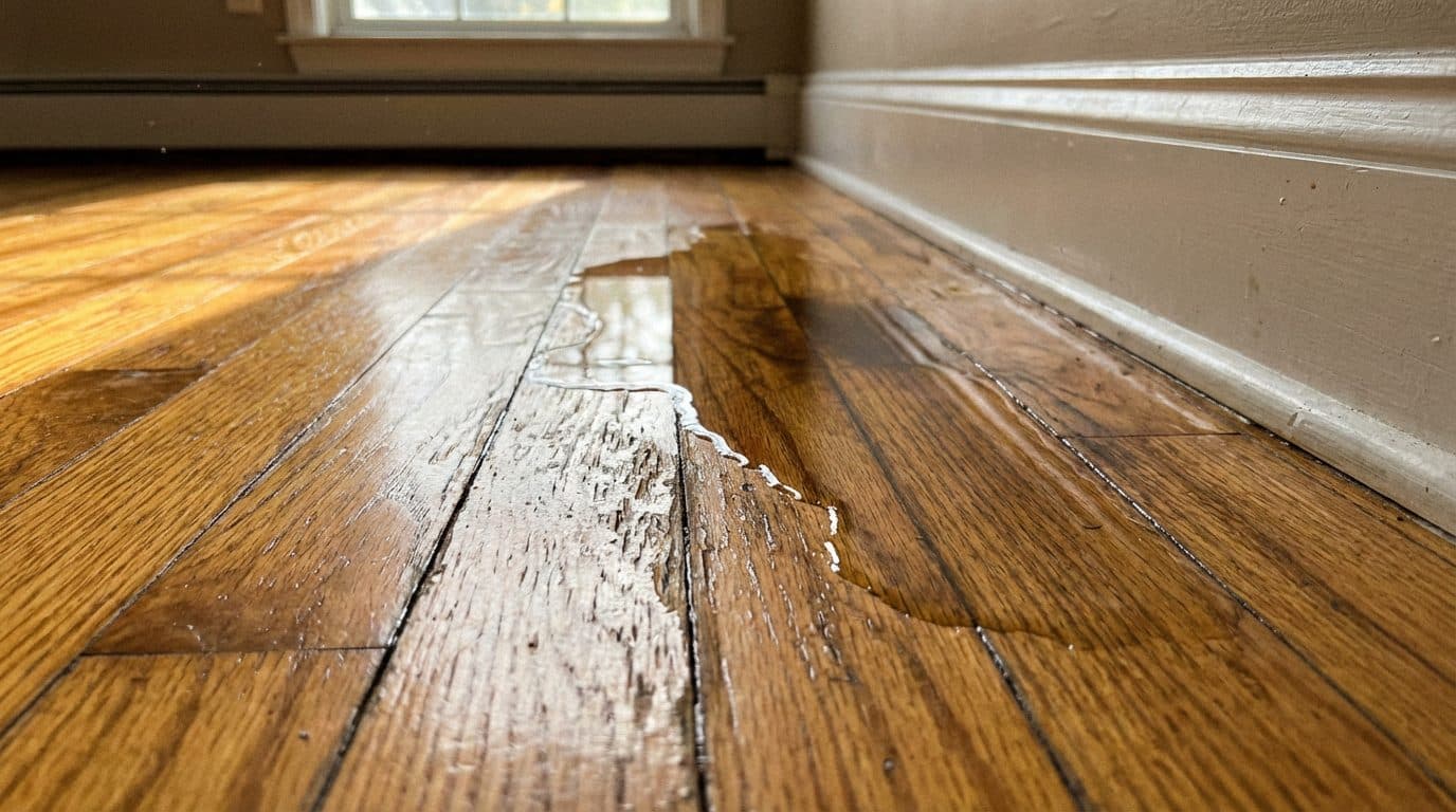 Water Damage Restoration, before (illustrative example)